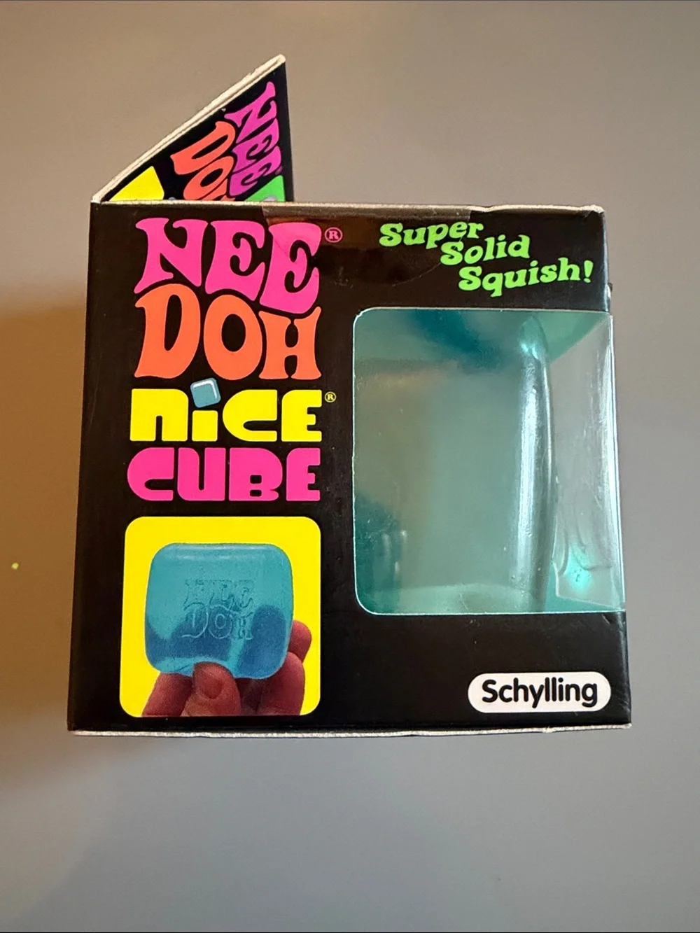 Authentic NEE DIH Nice Cube Super Solid Squish - Teal
